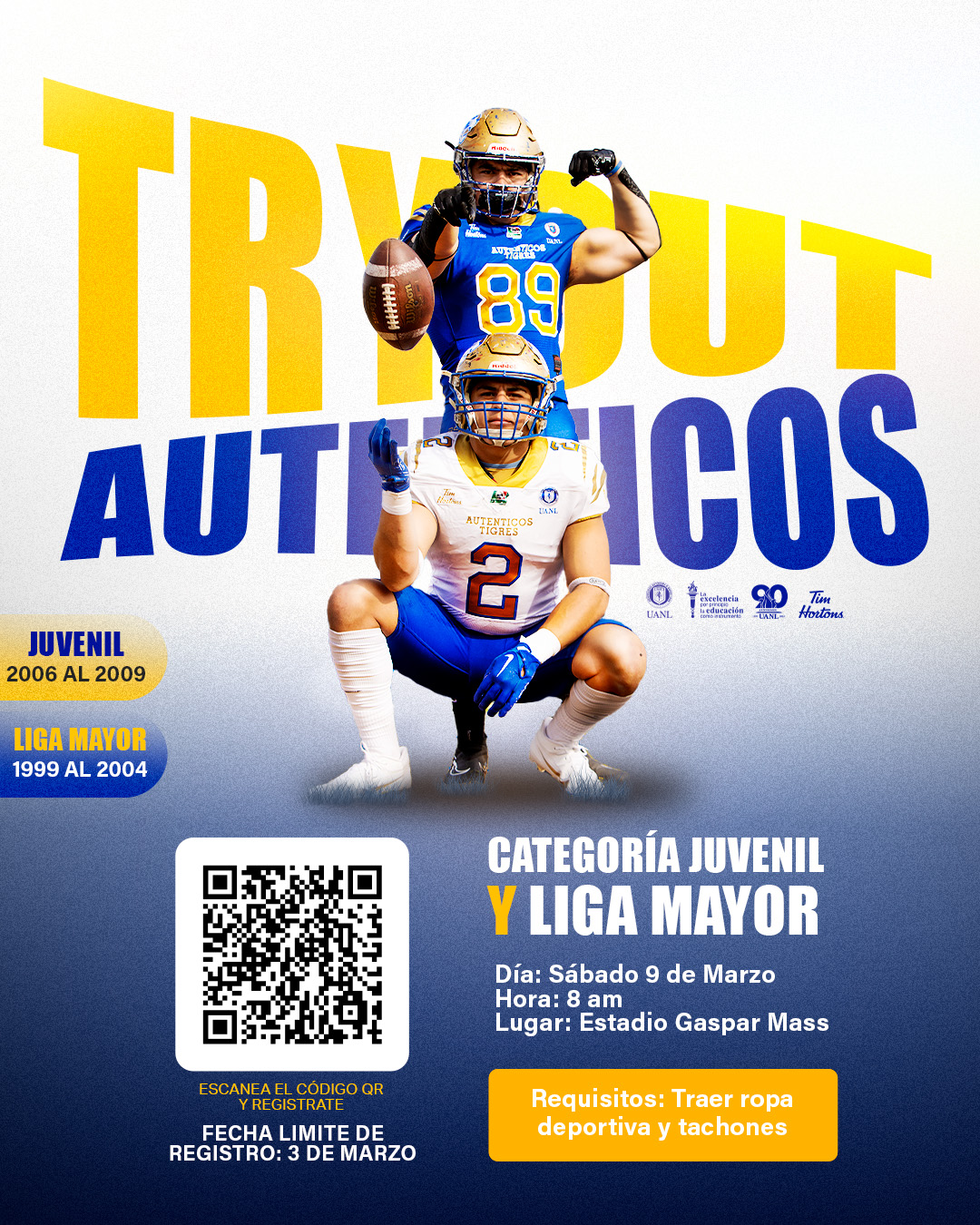 TRY OUT NACIONAL